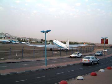 WW2 Douglas DC3 at Eilat airport