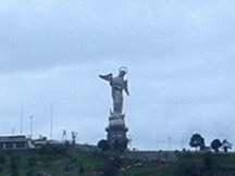 Enlargement of  La Virgin de Quito