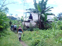 A hut in the village